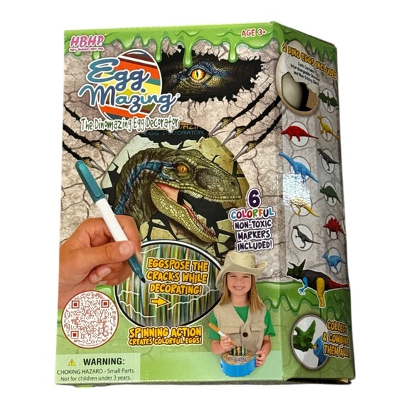 Other - Dinosaur Egg Decorator - Multi-Color